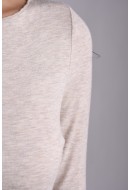 Bluza Dama Vero Moda Vmeliana Boat Neck Light Grey Melange